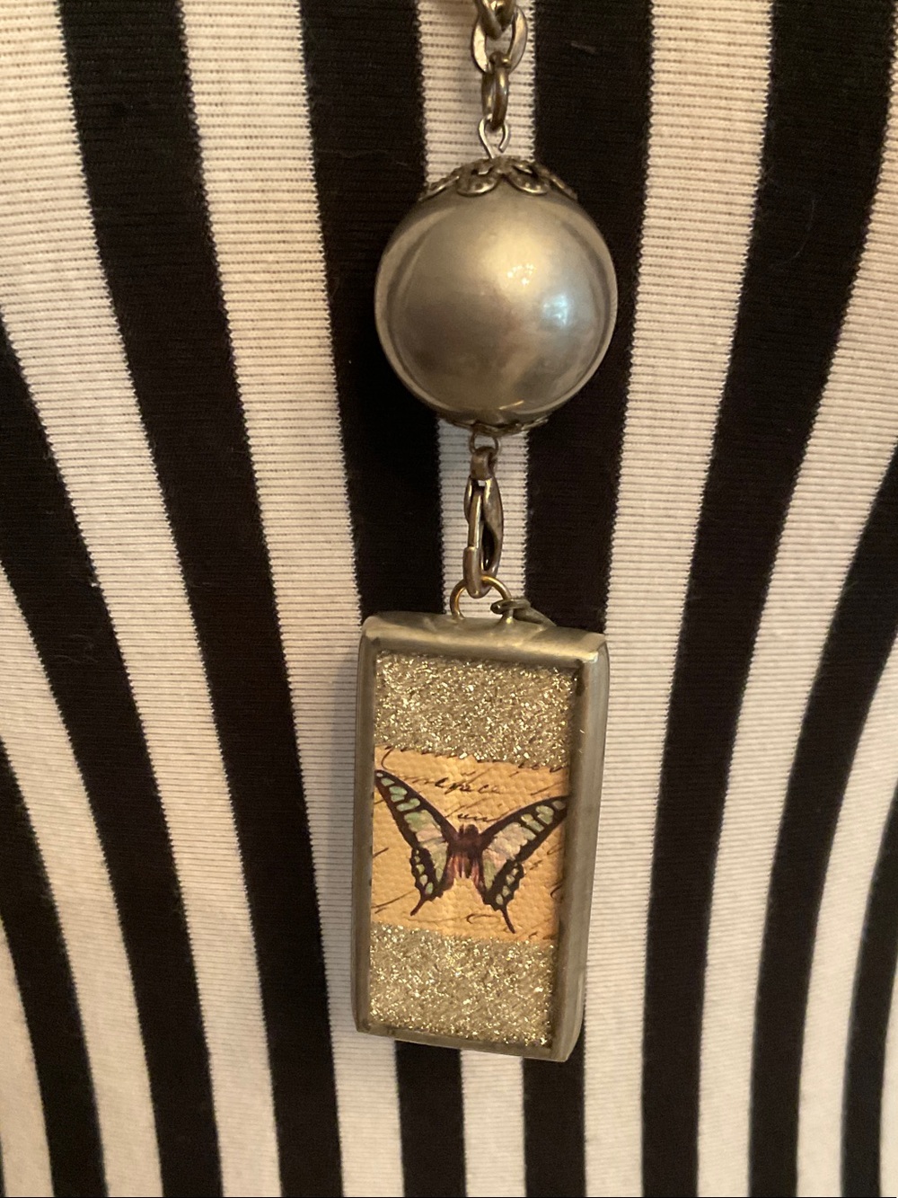 Jewel Kade Silver Butterfly Motif Pendant, Unfold your wings and fly! 😀